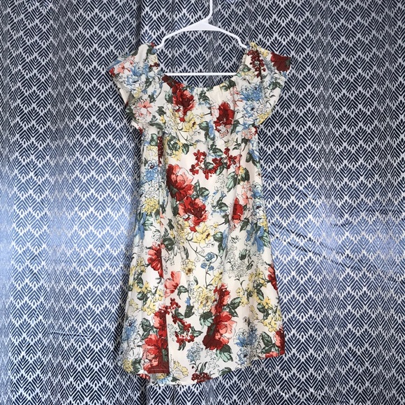 🎉HP🎉Abercrombie & Fitch Flowery Dress - Picture 2 of 5